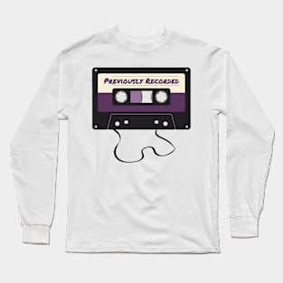 Full Previously Recorded Logo Long Sleeve T-Shirt